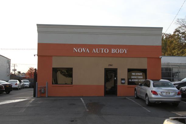 Fairfax auto body shop workspace